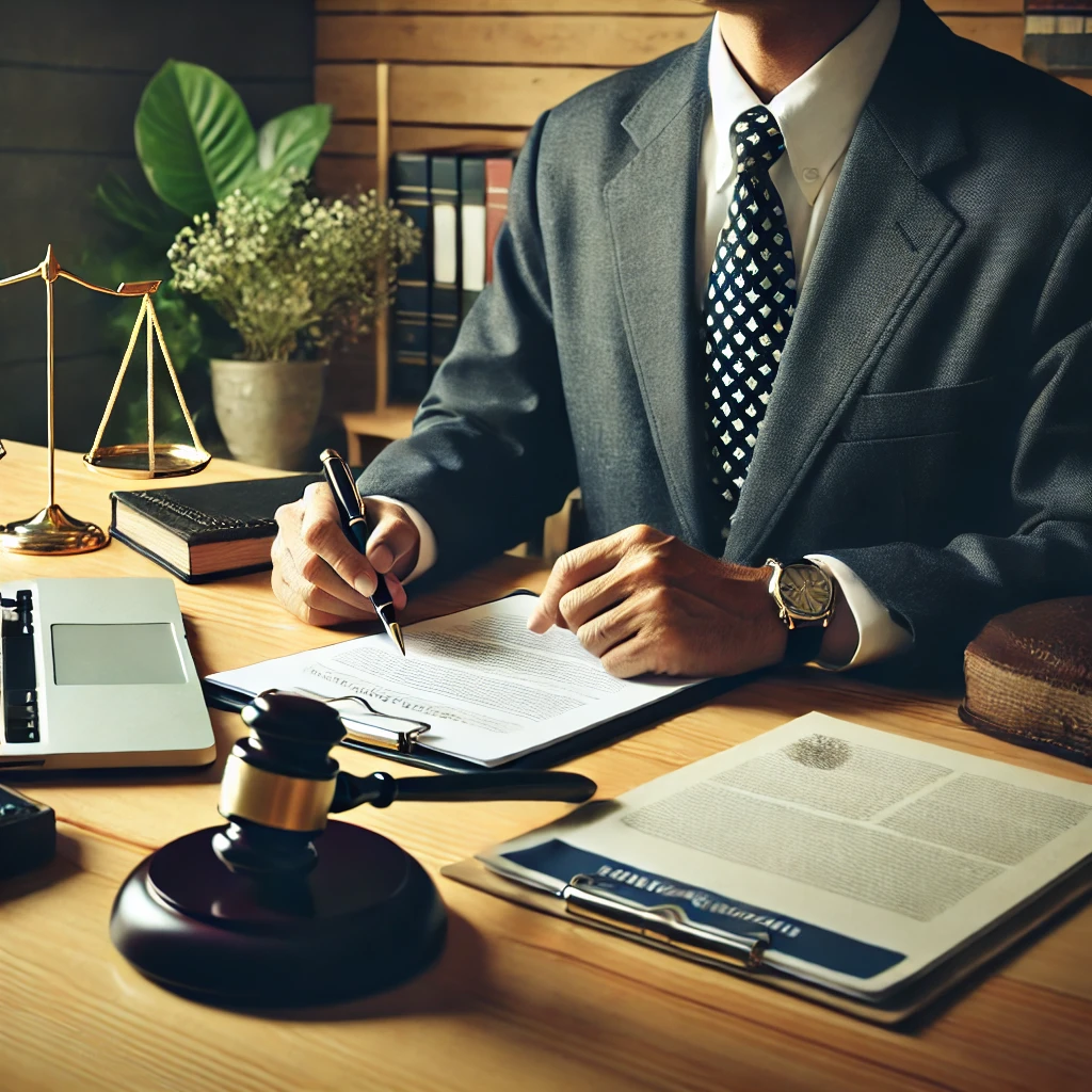 Lawyer preparing an aggravated sexual assault defense case in Dallas